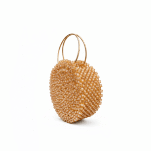 Round Beaded Bag