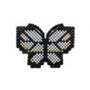 Black Butterfly Beaded Bag