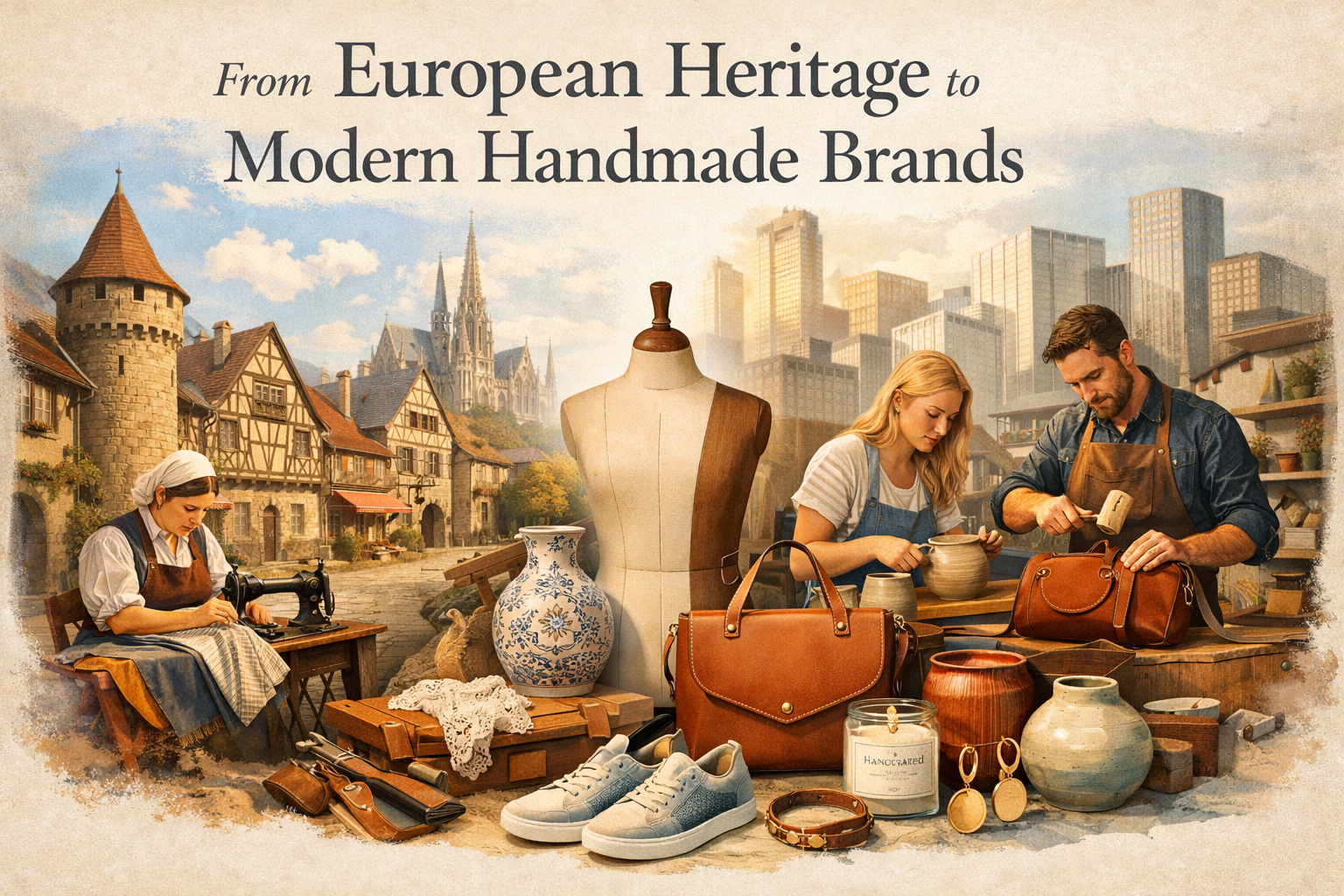 From European Heritage to Modern Handmade Brands