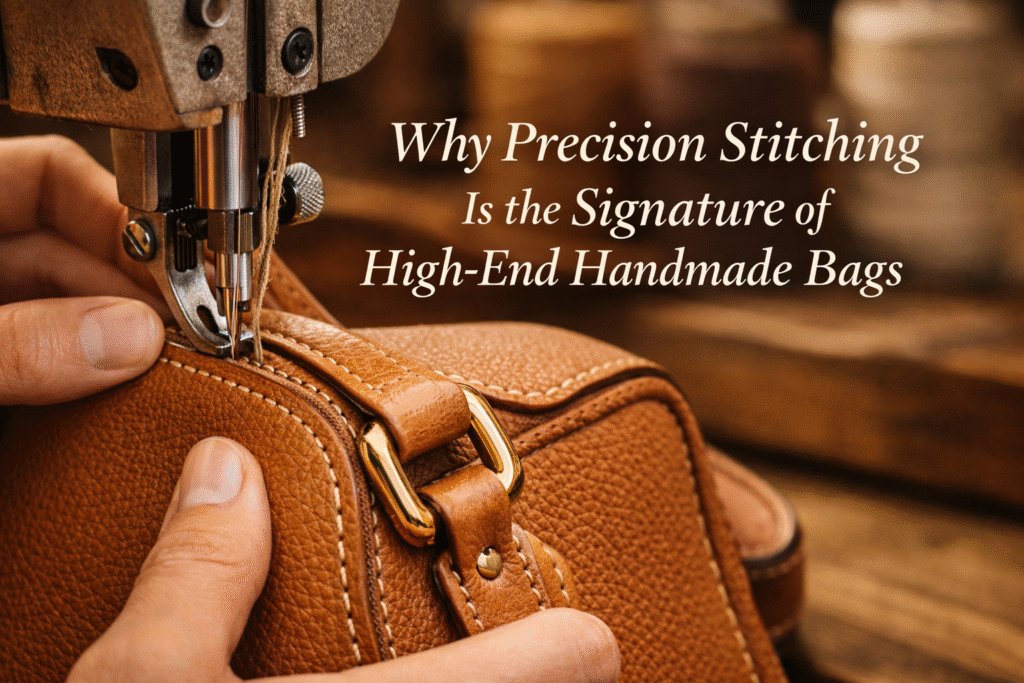 Why Precision Stitching Is the Signature of High-End Handmade Bags